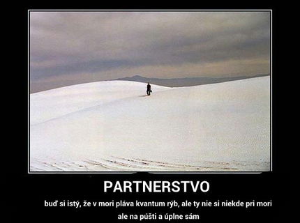 Vieš prečo si sám?:D tu je dovod :D