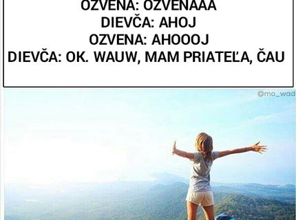 Klasická ženská reakcia :D:D