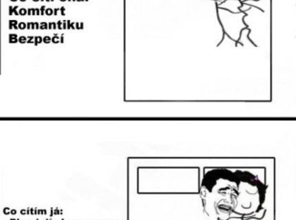S holkou v posteli