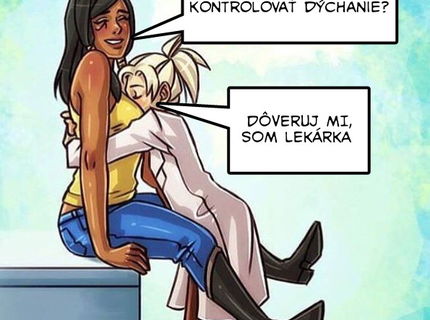 Páni, dali by ste si povedať od takejto pacientky?:D