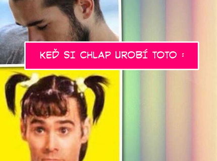 Dámy, pačí sa vám na chalanoch tento účes?:D