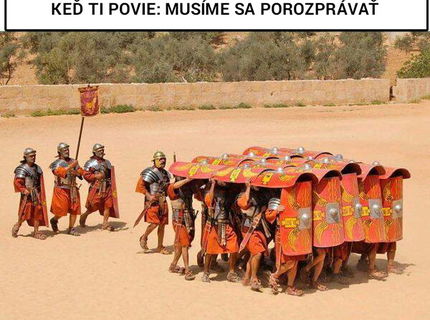 Ako to vyzera, ked ti frajerka povie, ze sa musite porozpravat :D