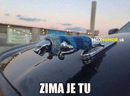 Zima je definitívne tu :D