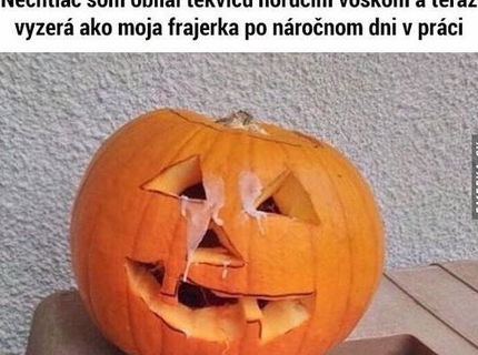 Ženy, ako vyzeráte po náročnom dni v práci? Dúfam, že nie takto :D