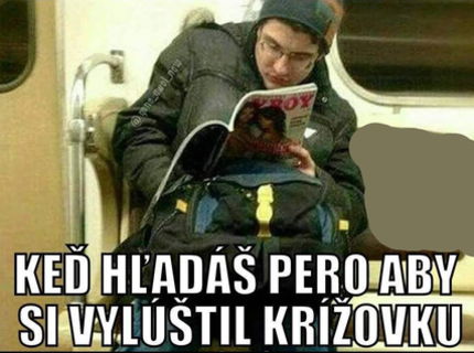 Tak toto nepotrebuje komentár. Otvorili by ste si takýto časopis v MHD?