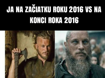 Na začiaku a na konci roka 2016 #4