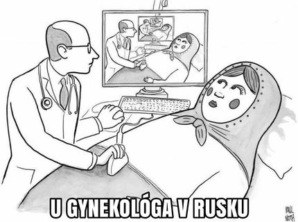 U gynekologa v rusku