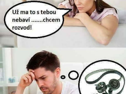 Keď žena povie, že chce rozvod :D