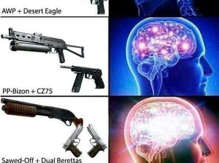 CS GO brain