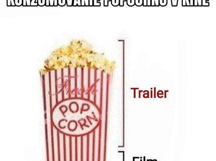 Popcorn v kine :D