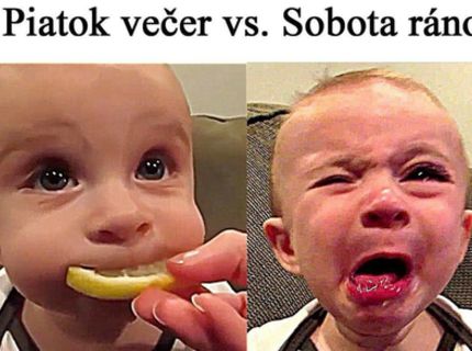 Piatok vs Sobota :D