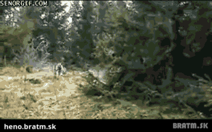BRATM GIF: Aj ty by si takto utekal ? :D