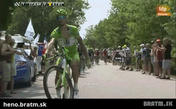 Sagan a jeho akrobacia :D