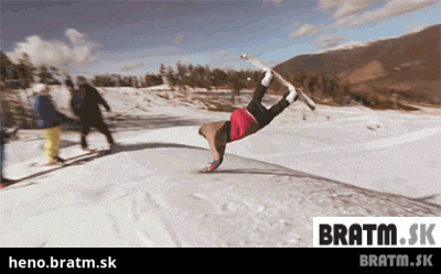 BRATM GIF: Snowboarding..like a boss :D