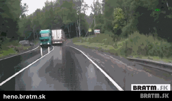 BRATM GIF: Nebezpečenstvo na cestách...