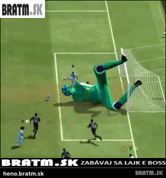 BRATM GIF: Originálny brankár :D