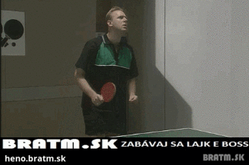 BRATM GIF: Ping pongový trik :D