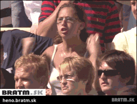 BRATM GIF: Rozčúlená fanynka :D