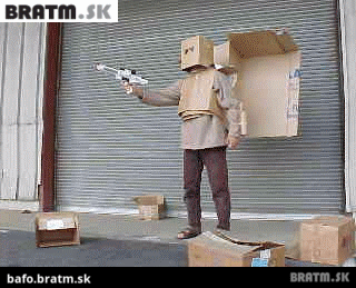 BRATM GIF: Original kartónový transformer :D