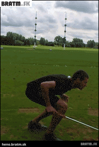 BRATM GIF : Ako sa hrá po správnosti golf :D