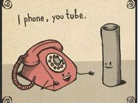 I phone vs you tube :D