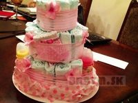 BRATM TIP! Nádherná torta pre čerstvú mamičku ..cool :)