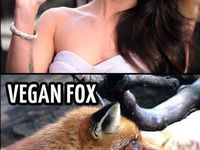 Megan Fox vs. Vegan Fox :D