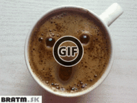 BRATM GIF: Funny coffee :D