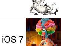 iOS 6 vs. iOS 7 :D