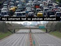 Rýchlosť internetu ... vždy je to iba zákon schválnosti ! :D