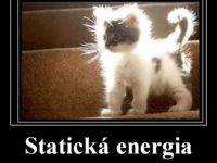 Statická energia a jej roztomilá obeť :D