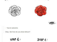 Chces sa naucit kreslit ruzicky?:D