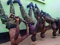 Trening vojakov v Kamerune... :)