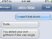Chlapík sa obranoval ze nebol opitý, ale touto SMS to zabil! :D